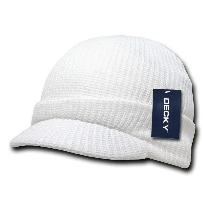 1 Dozen Beanies Gi Caps Hat Visor Ski Crocheted Wholesale Bulk