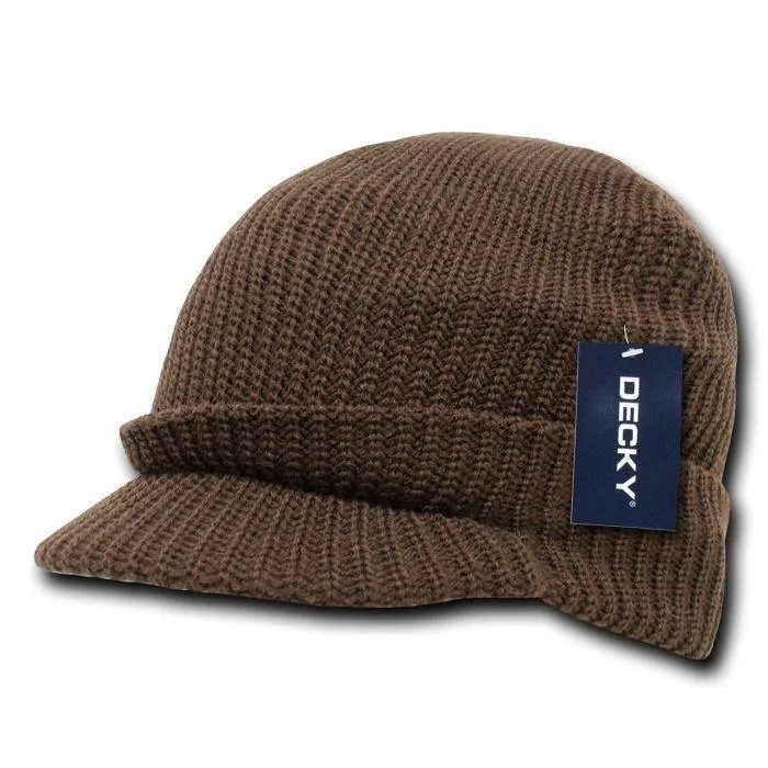 1 Dozen Beanies Gi Caps Hat Visor Ski Crocheted Wholesale Bulk