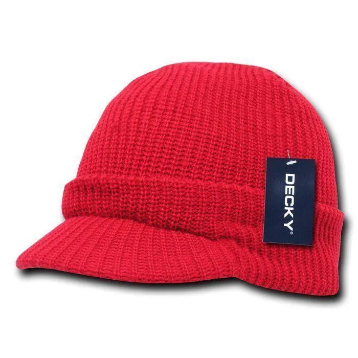 1 Dozen Beanies Gi Caps Hat Visor Ski Crocheted Wholesale Bulk