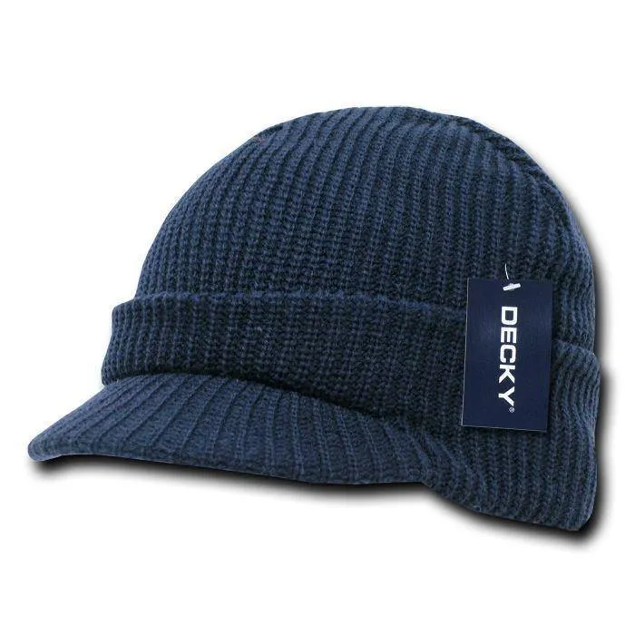 1 Dozen Beanies Gi Caps Hat Visor Ski Crocheted Wholesale Bulk