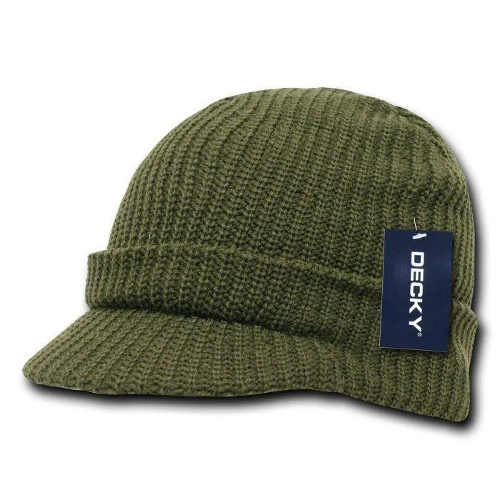 1 Dozen Beanies Gi Caps Hat Visor Ski Crocheted Wholesale Bulk