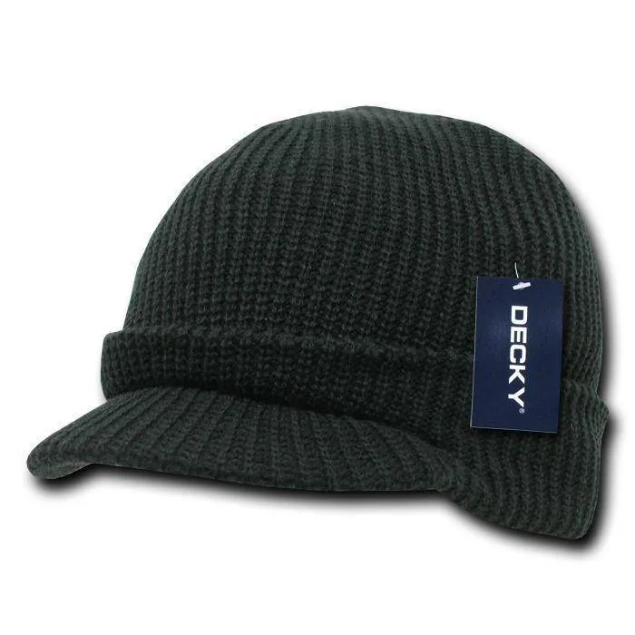 1 Dozen Beanies Gi Caps Hat Visor Ski Crocheted Wholesale Bulk