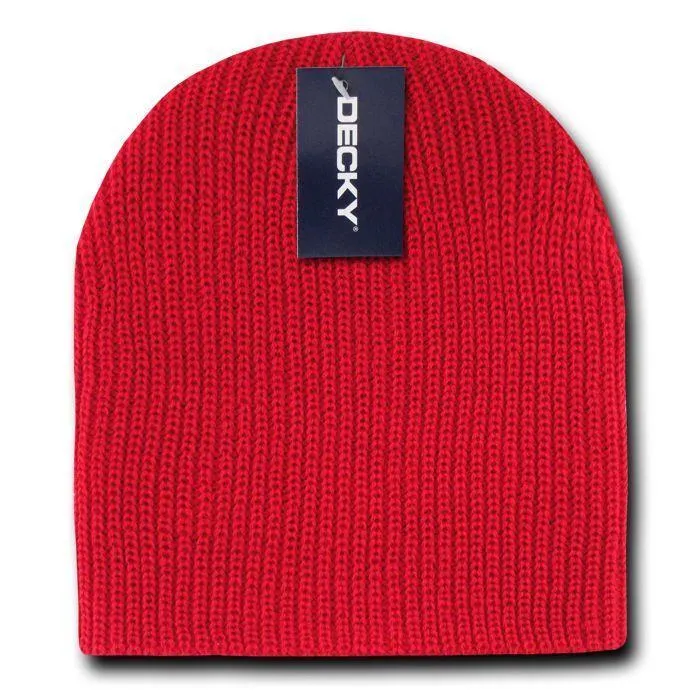 1 Dozen Decky Beanie Beanies Gi Watch Caps Visor Ski Skull Warm Wholesale