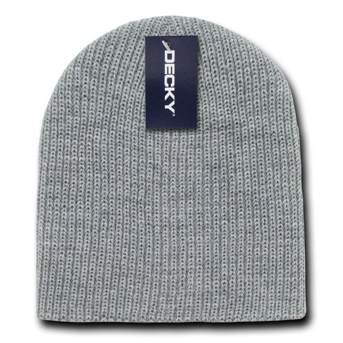 1 Dozen Decky Beanie Beanies Gi Watch Caps Visor Ski Skull Warm Wholesale