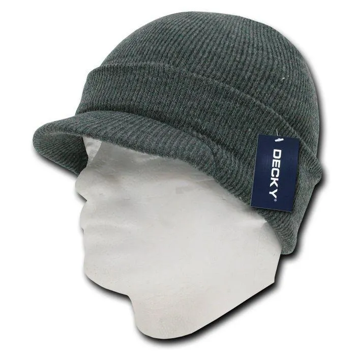 1 Dozen Decky Winter Beanies Gi Caps Hats Visor Ski Wholesale Bulk Lot