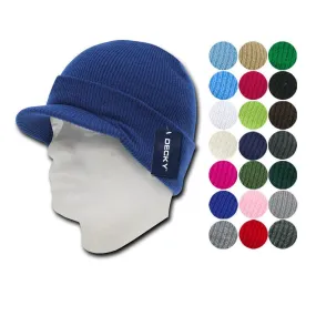 1 Dozen Decky Winter Beanies Gi Caps Hats Visor Ski Wholesale Bulk Lot