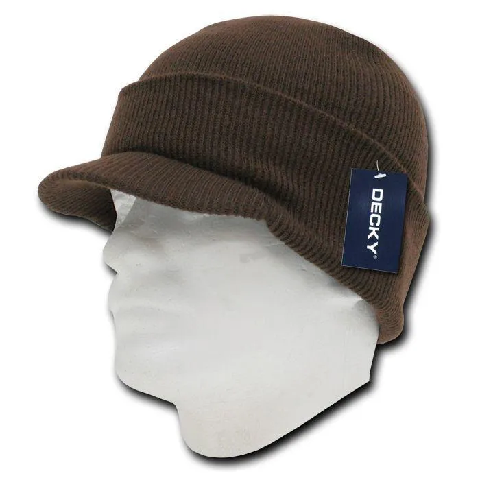 1 Dozen Decky Winter Beanies Gi Caps Hats Visor Ski Wholesale Bulk Lot