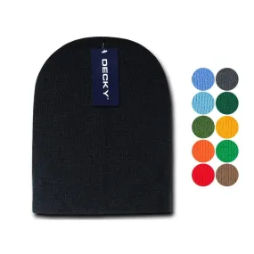 1 Dozen Made In USA America Decky Beanies Gi Short Watch Caps Hats Wholesale Lot
