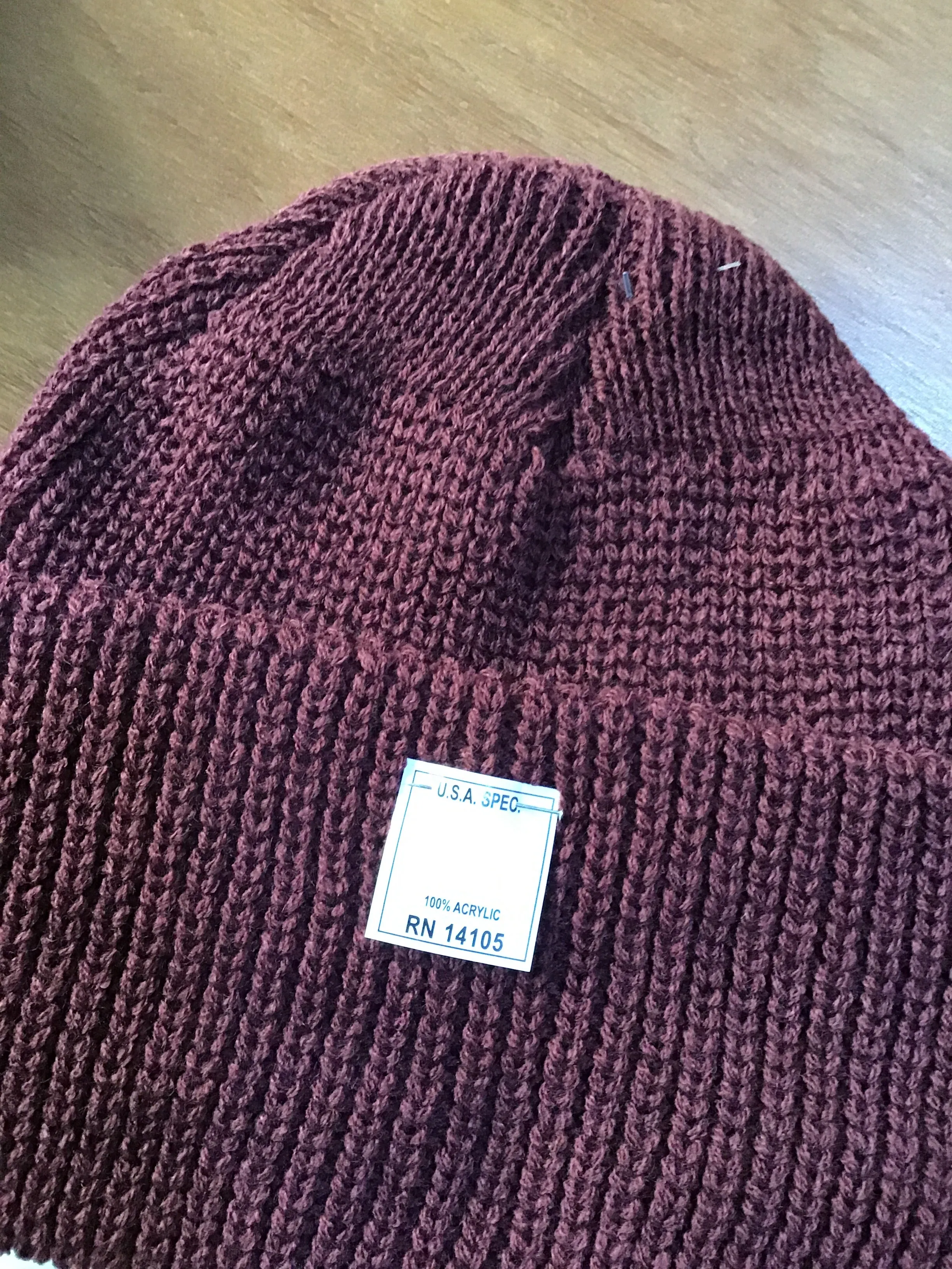 100% Acrylic USA Beanie