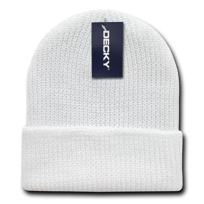 6 Pack Decky Beanies Watch Caps Hats Great Gift Set Warm Winter Wholesale Lot