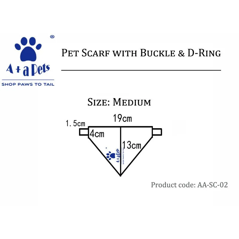 A A Pets' 2in1 Scarf Collar In Galaxy Design