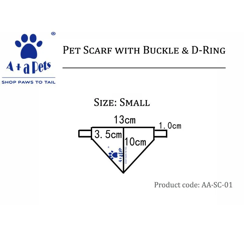 A A Pets' 2in1 Scarf Collar In Galaxy Design