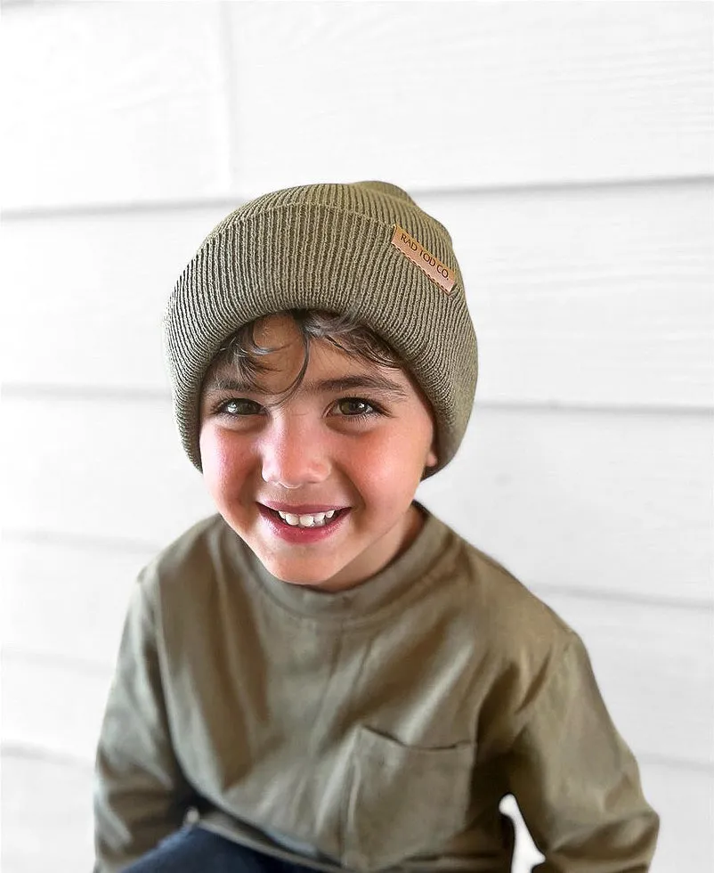 Adult Classic Olive Beanie