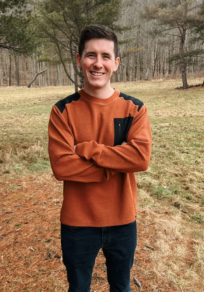 Andes Crewneck Top - Copper