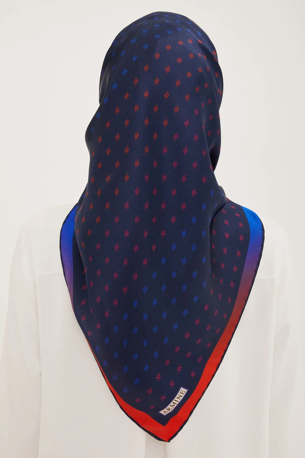 Armine Neon Women Silk Scarf #7