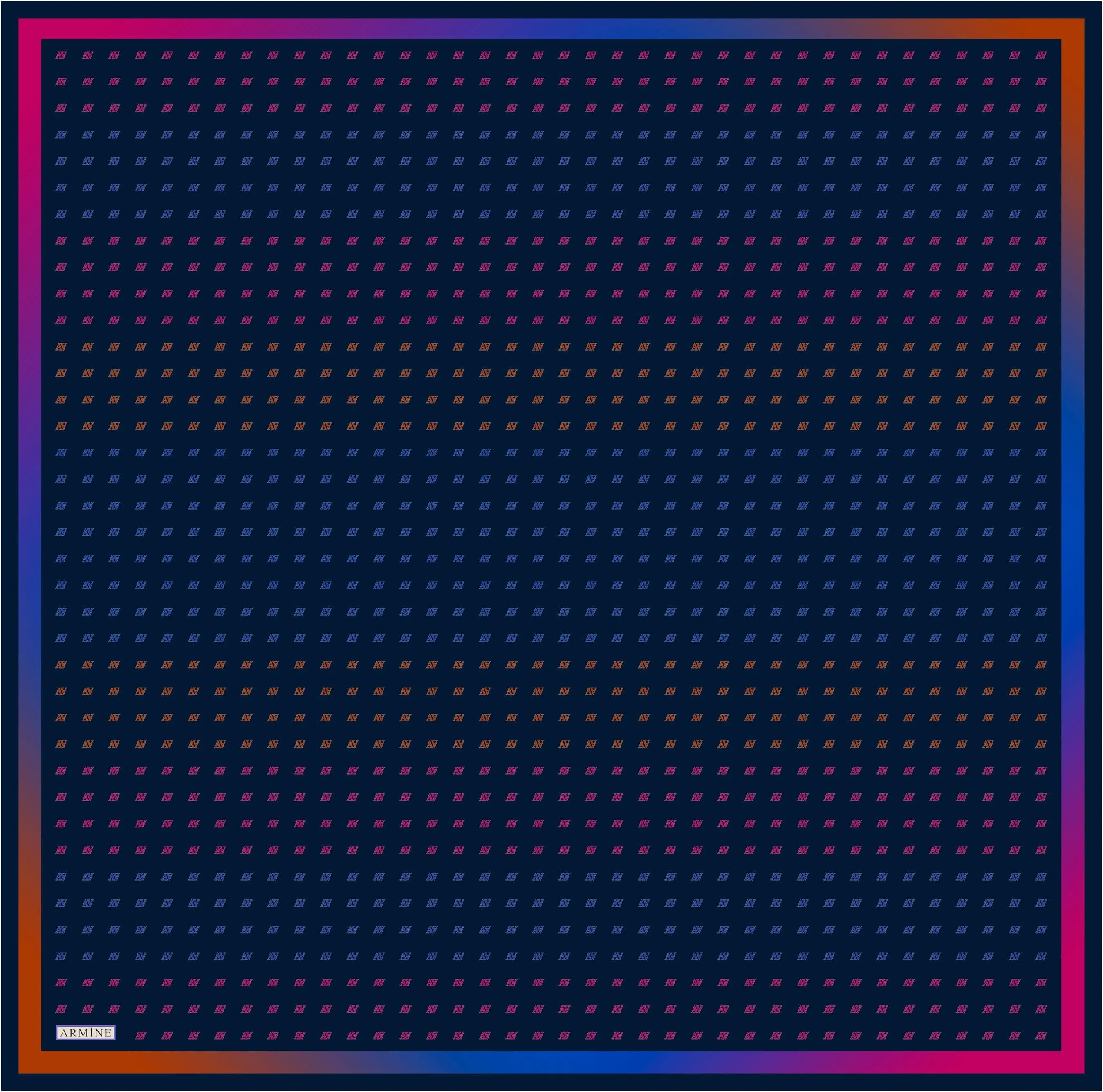 Armine Neon Women Silk Scarf #7
