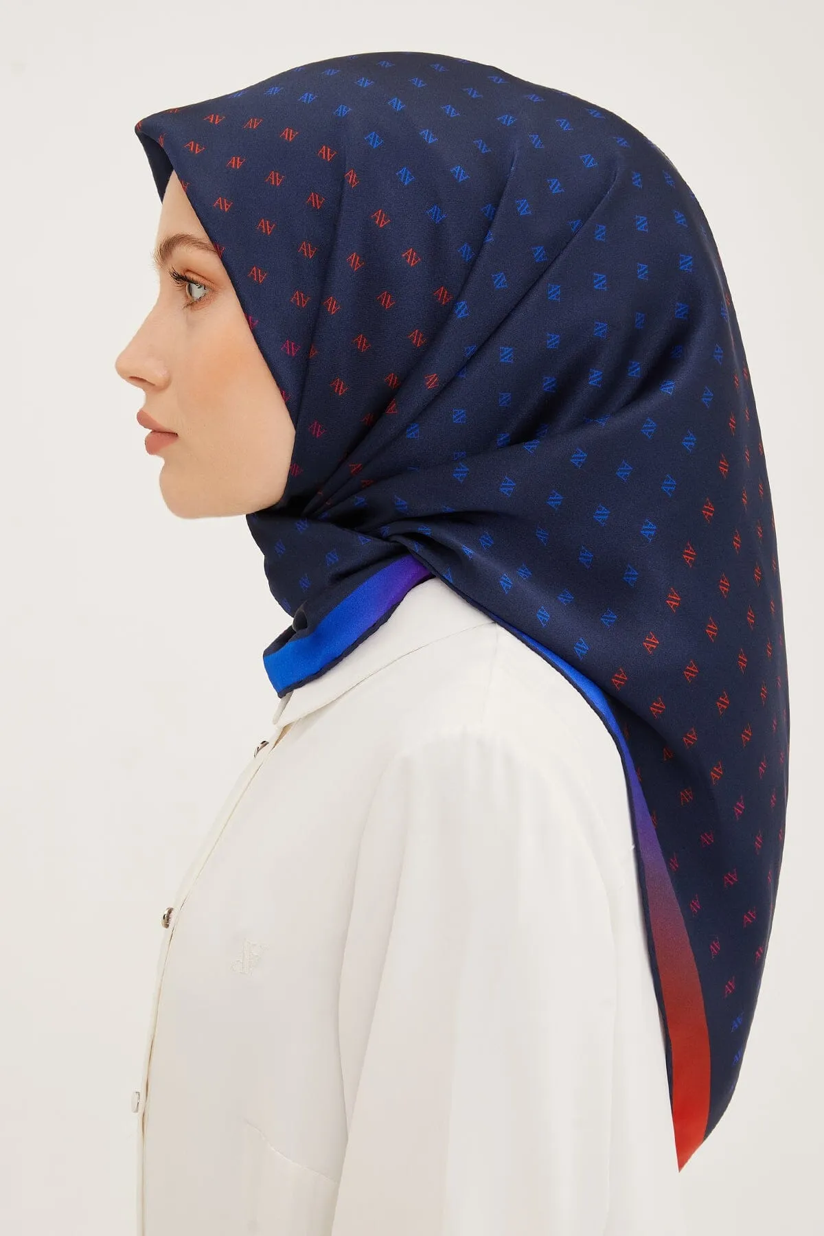 Armine Neon Women Silk Scarf #7