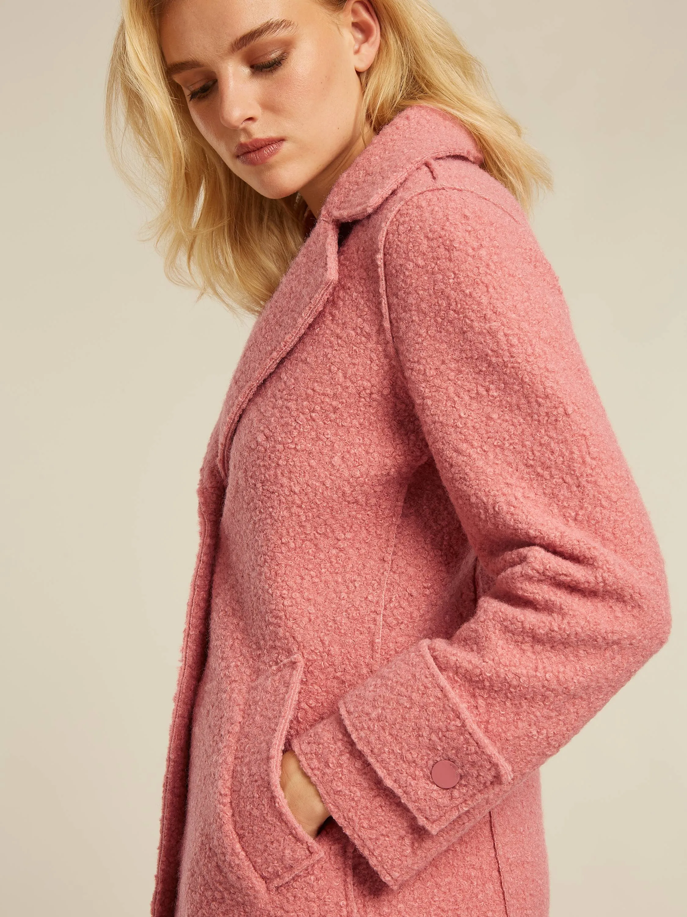 Audrey coat - Wild rose