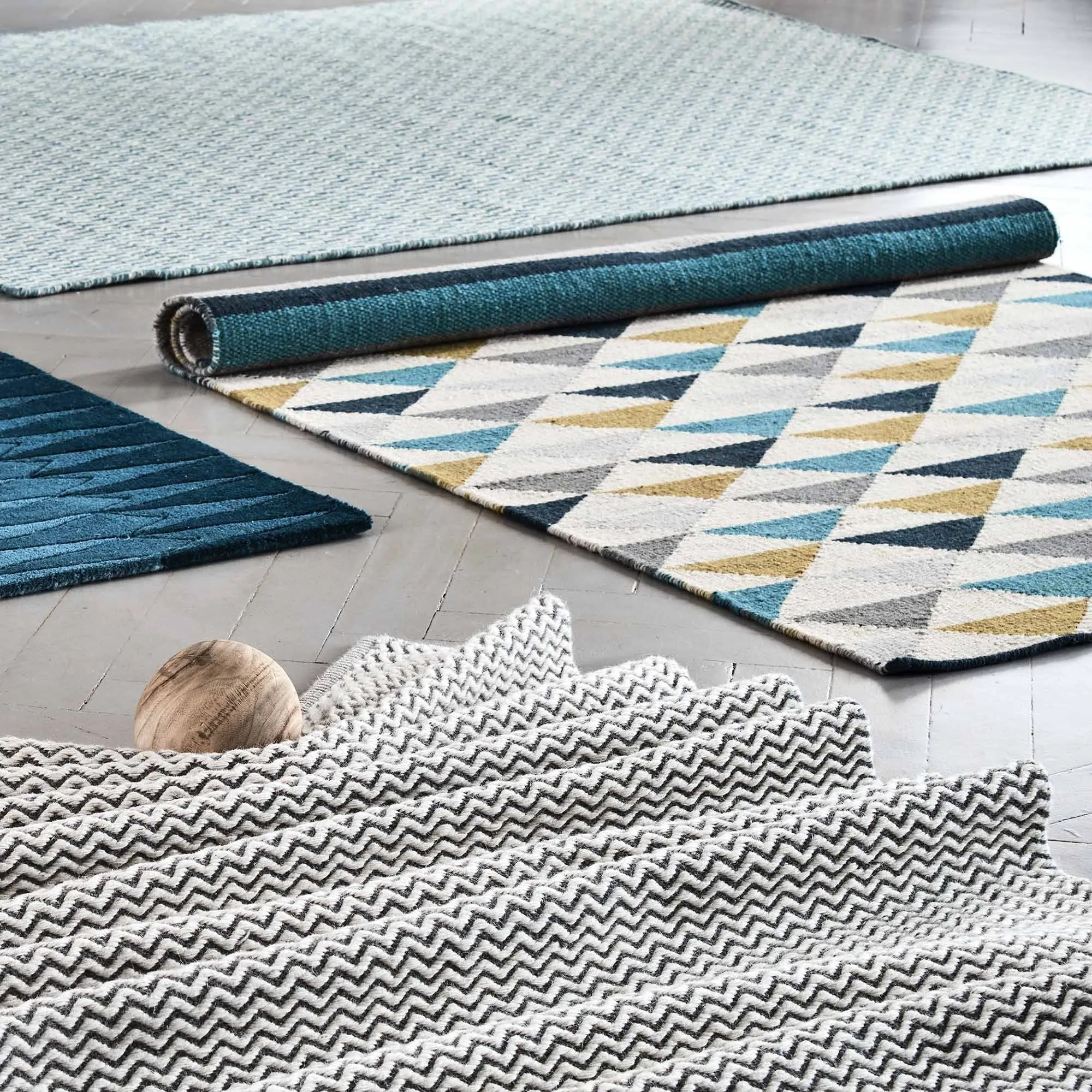 Barli Rug [Olive green]