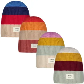 Barts Womens Dova Striped Fleeceband Lining Beanie