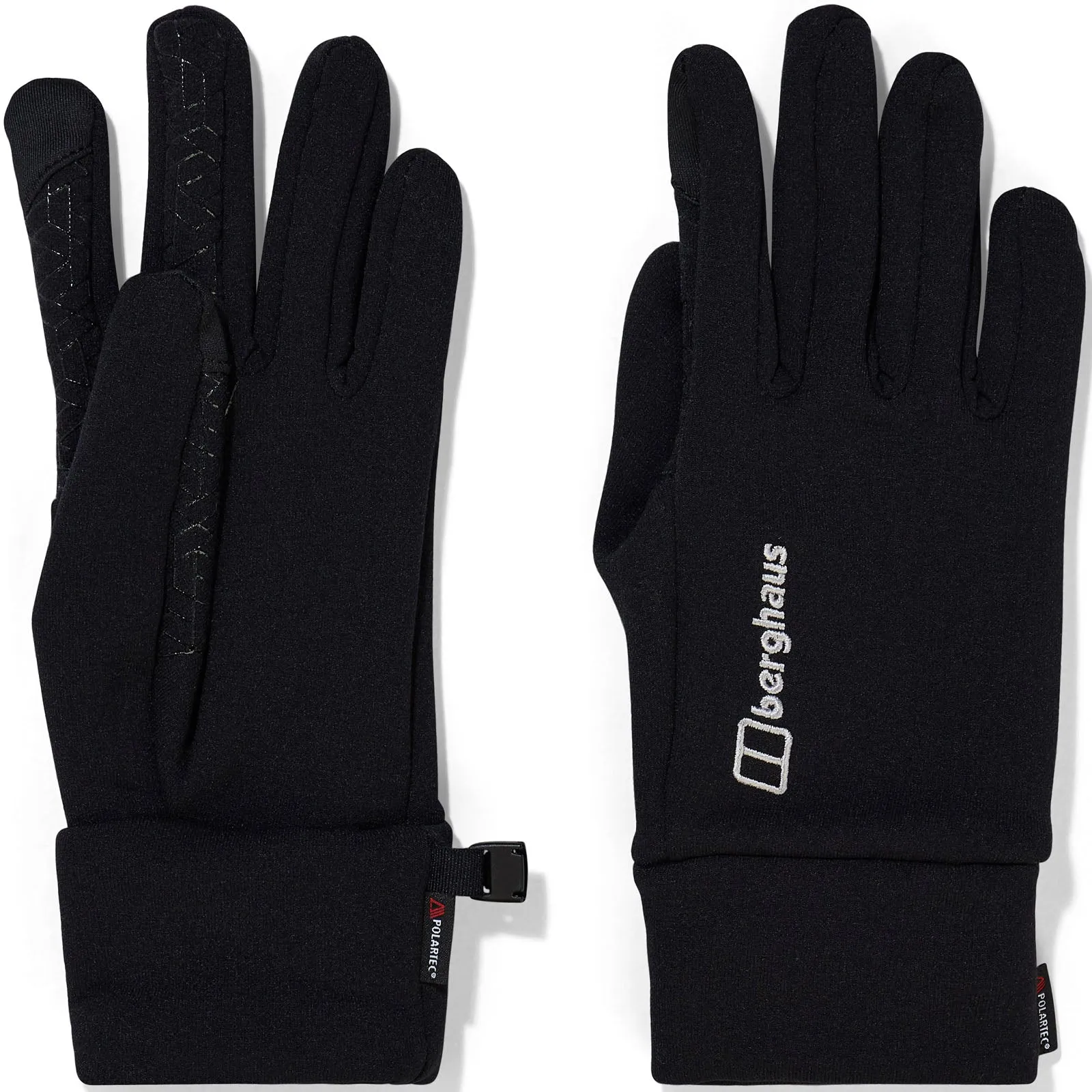 Berghaus Adults Polartec Interact Touch Screen Gloves - Black