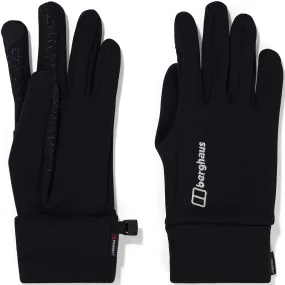 Berghaus Adults Polartec Interact Touch Screen Gloves - Black