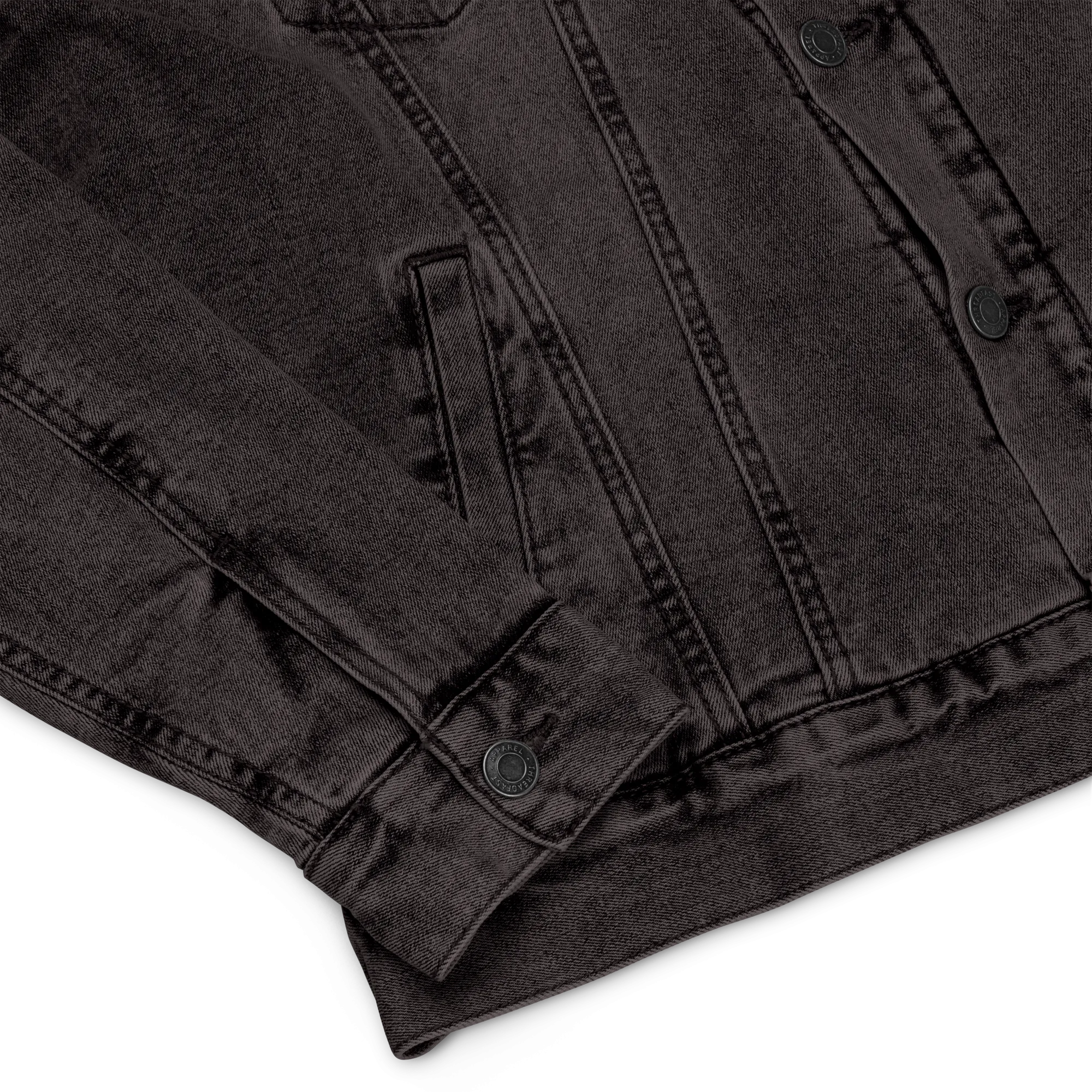 Black Is Beautiful Sherpa Denim Jacket