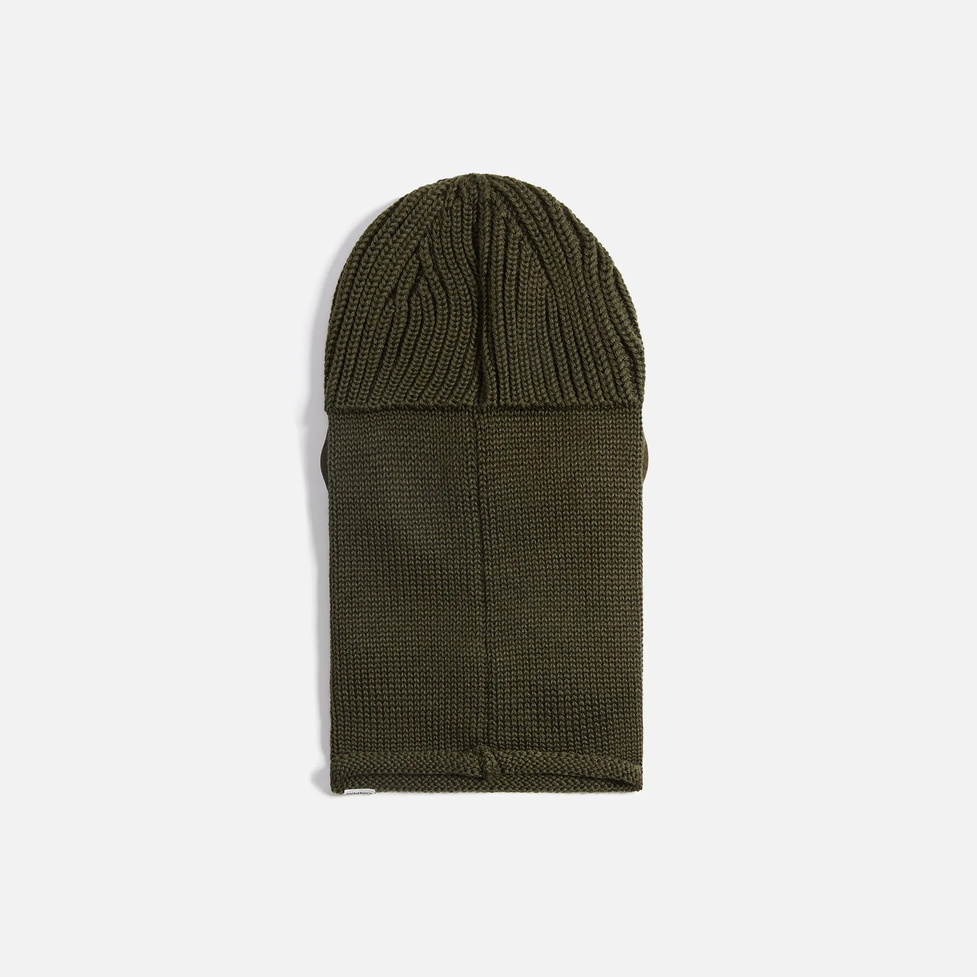 C.P. Company Extrafine Merino Wool Goggle Balaclava - Olive