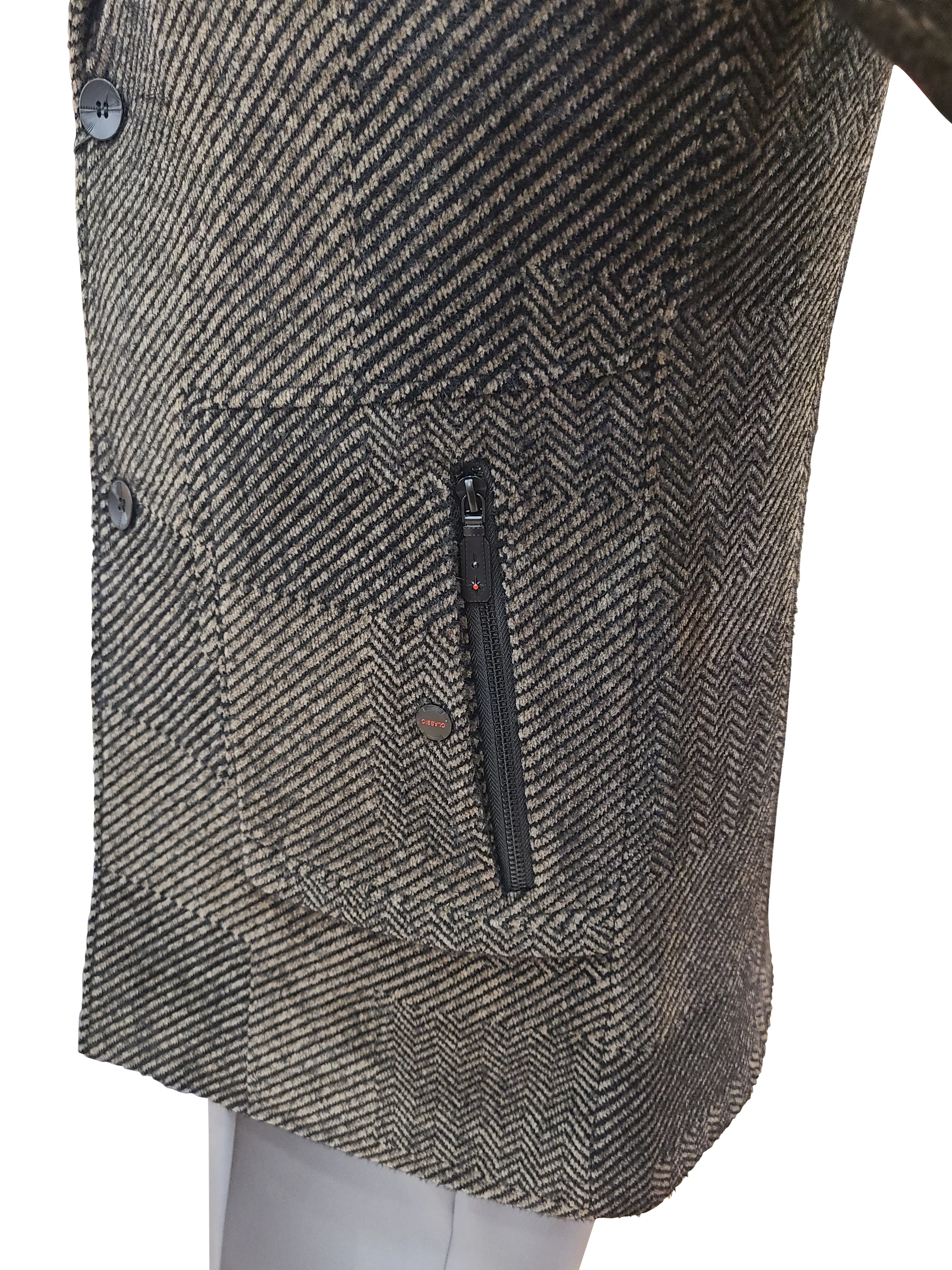 De-Niko 3/4 Length Coat