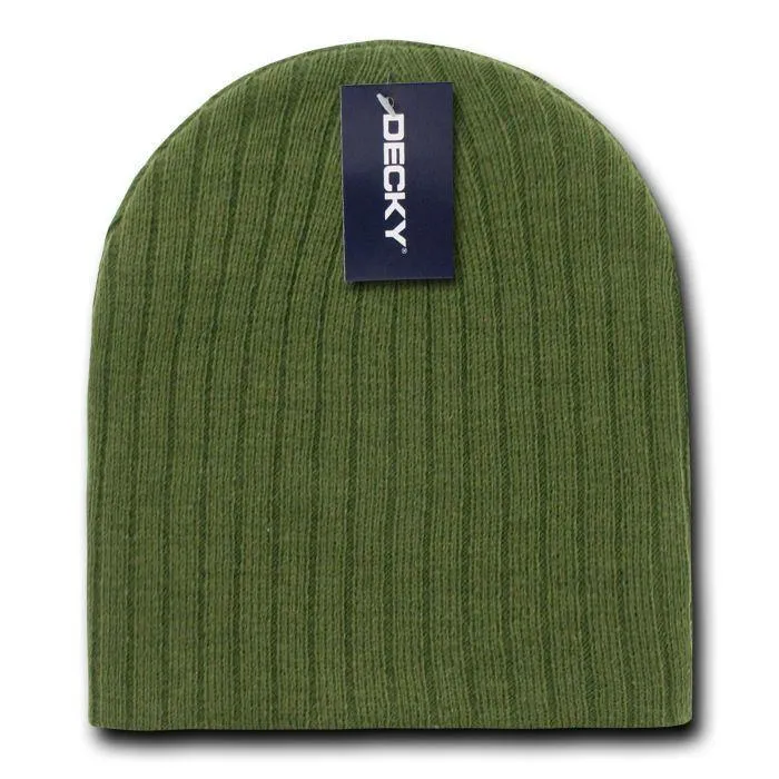 Decky Winter Beanies For Baby Toddlers Kids Youth Cable Knit Soft Stretchy
