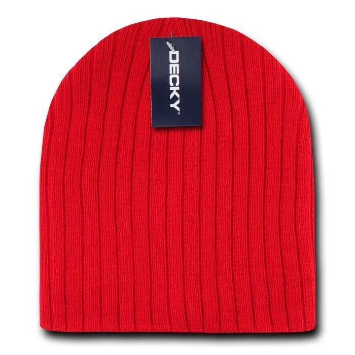 Decky Winter Beanies For Baby Toddlers Kids Youth Cable Knit Soft Stretchy
