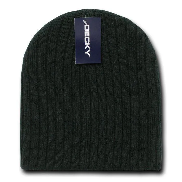 Decky Winter Beanies For Baby Toddlers Kids Youth Cable Knit Soft Stretchy