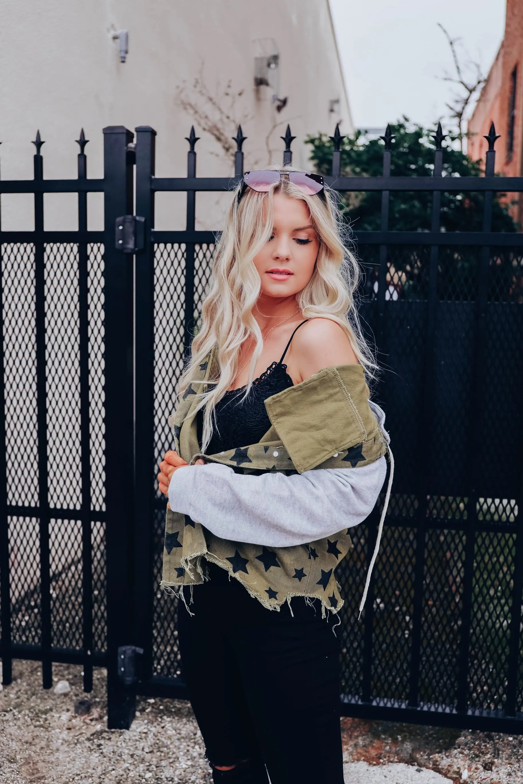 Desert Star Camo Jacket - Olive S-3X