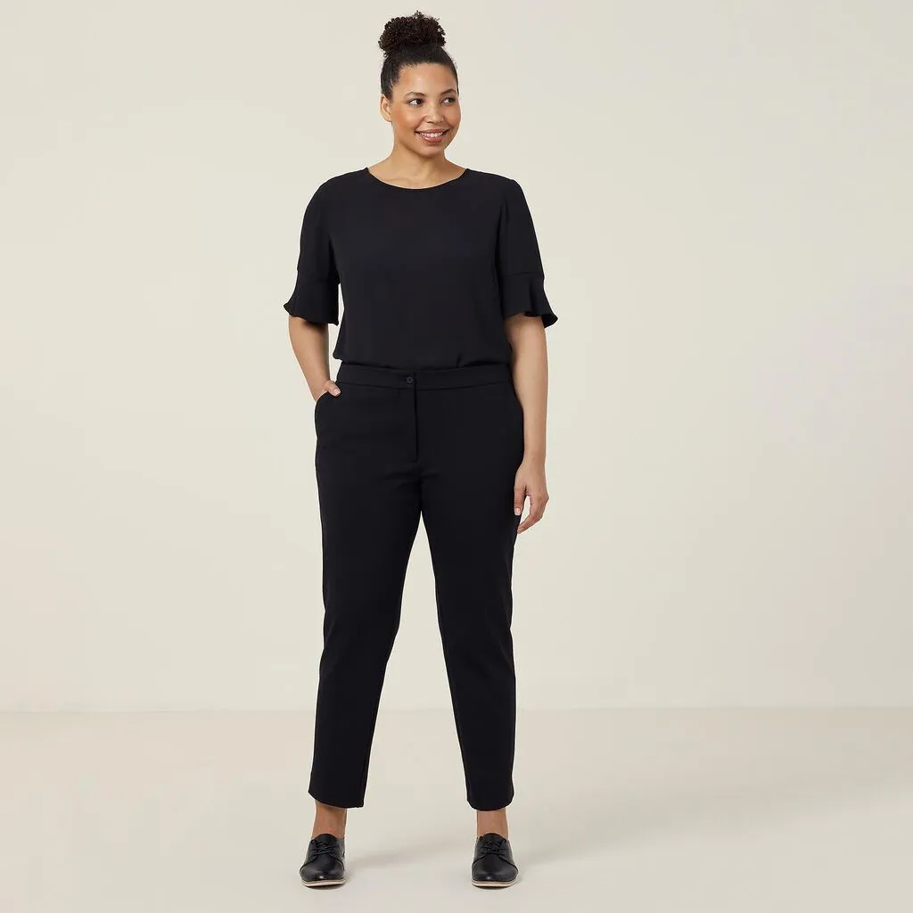 Fluted Sleeve Top