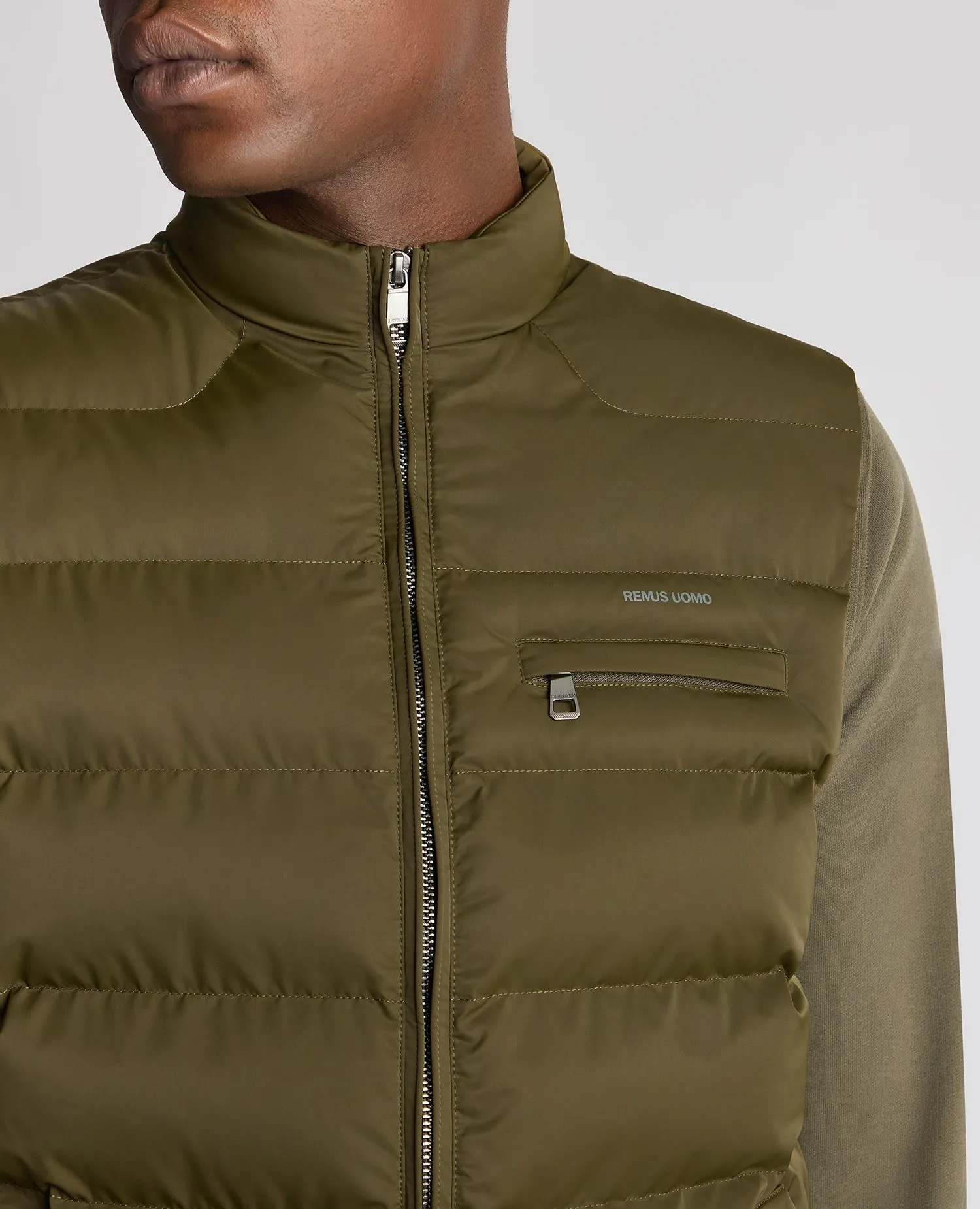 ID24705-Remus Olive Nate Gilet