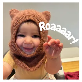 Kit de tricot - Cagoule Baby Bear Balaclava par Pernille Larsen