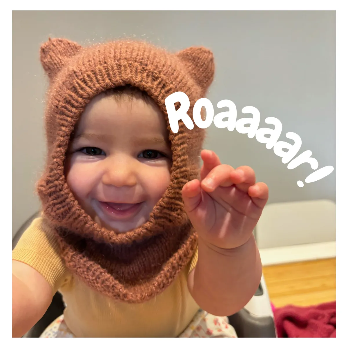Kit de tricot - Cagoule Baby Bear Balaclava par Pernille Larsen