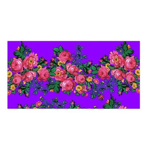 Kokum's Revenge Lilac Satin Shawl