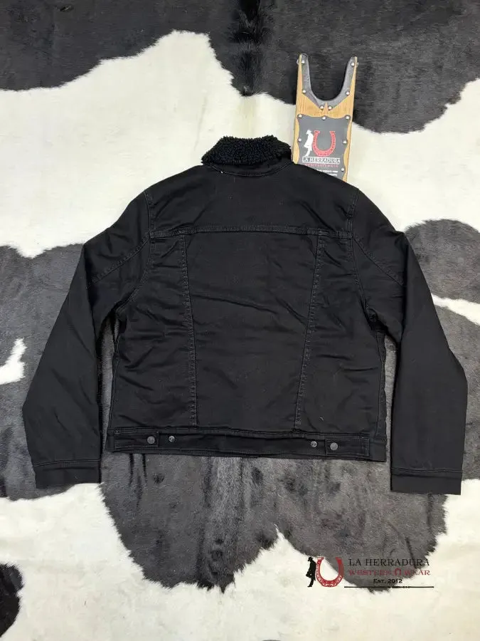 Levi´s Type III Sherpa Black Trucker Jacket