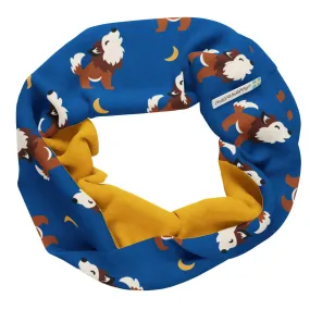 Maxomorra Wolf Tube Scarf Aw24