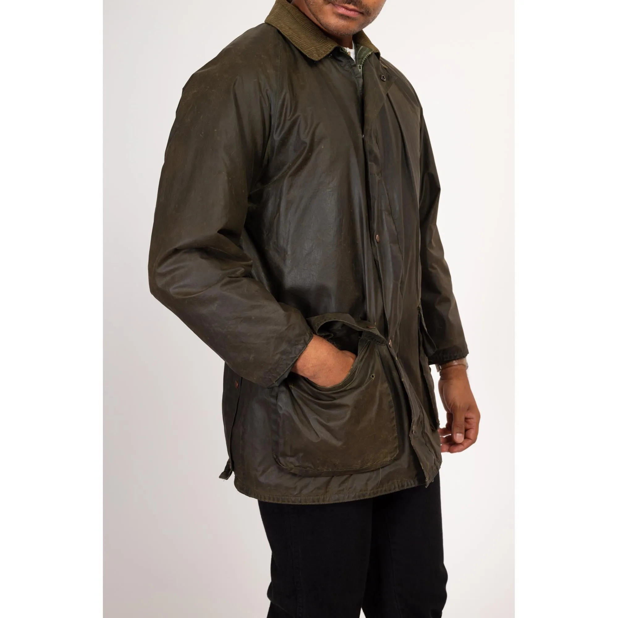 Medium 70s Abercrombie & Fitch Waxed Chore Coat