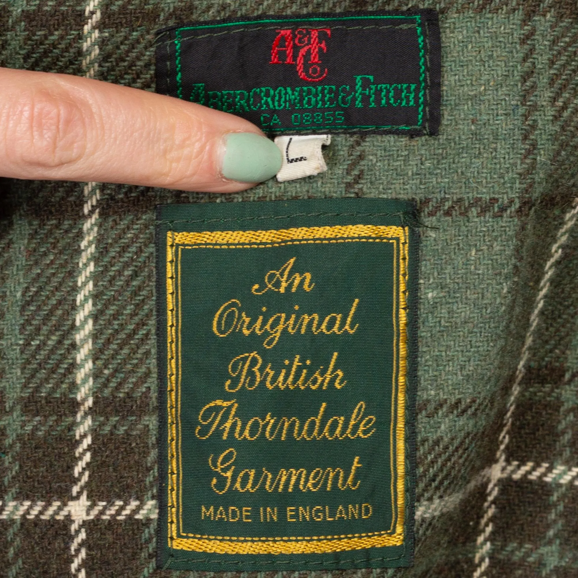 Medium 70s Abercrombie & Fitch Waxed Chore Coat