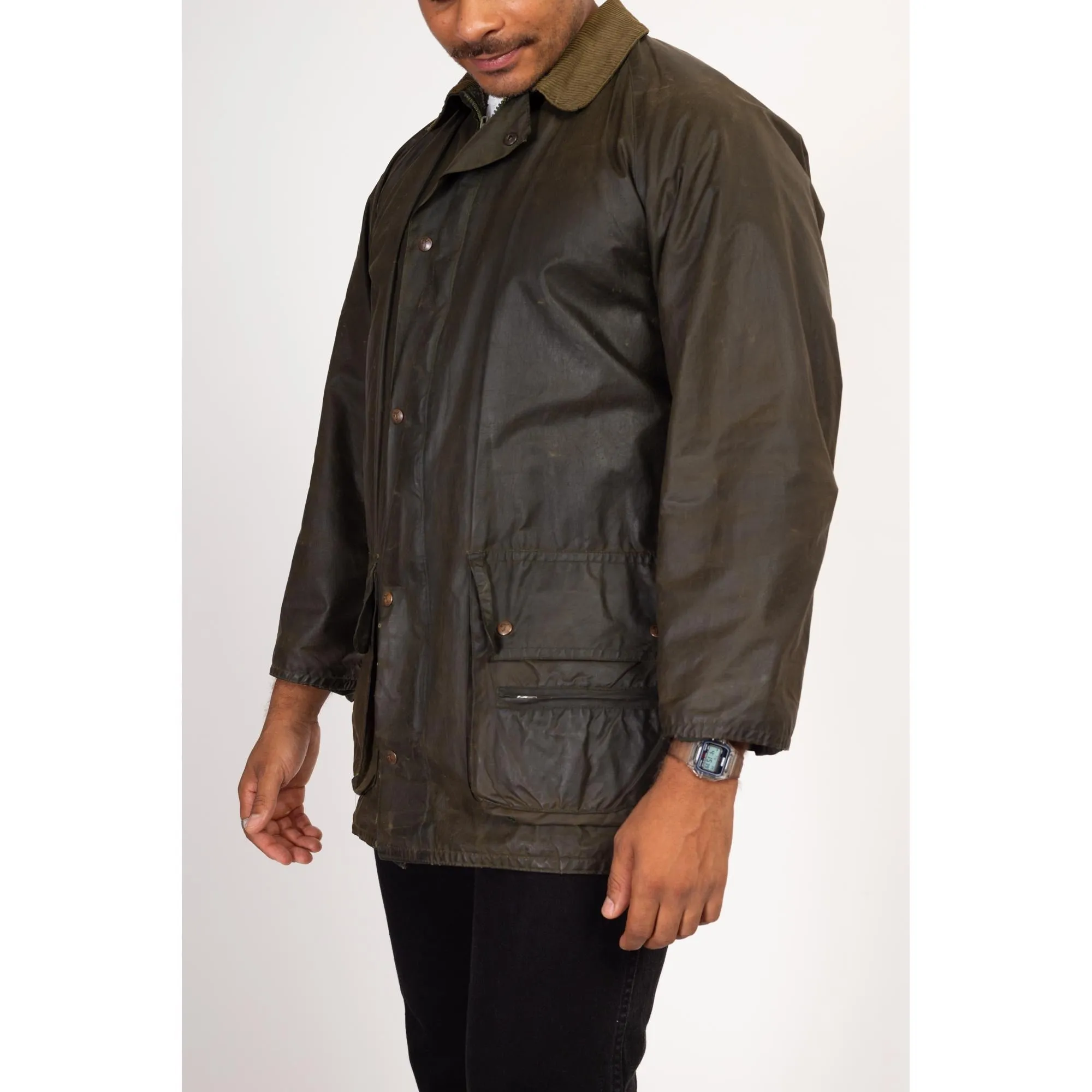 Medium 70s Abercrombie & Fitch Waxed Chore Coat