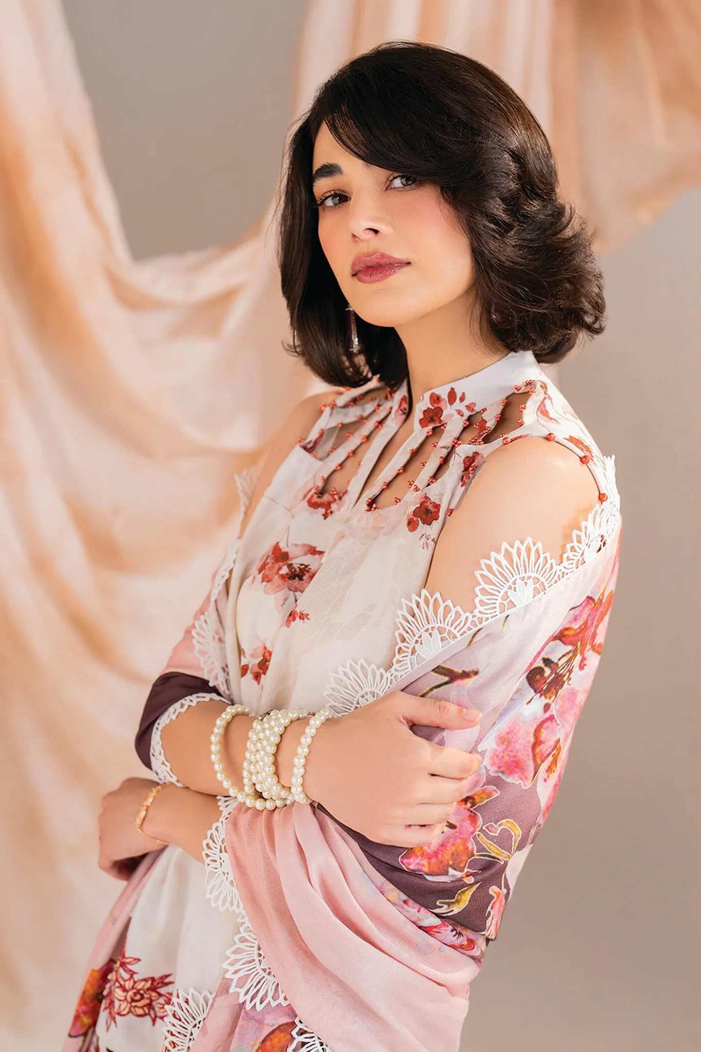 Meraki By Asifa Nabeel Unstitched 3 Piece Winter Vol-01 Collection'2024-MW-15-Embroider