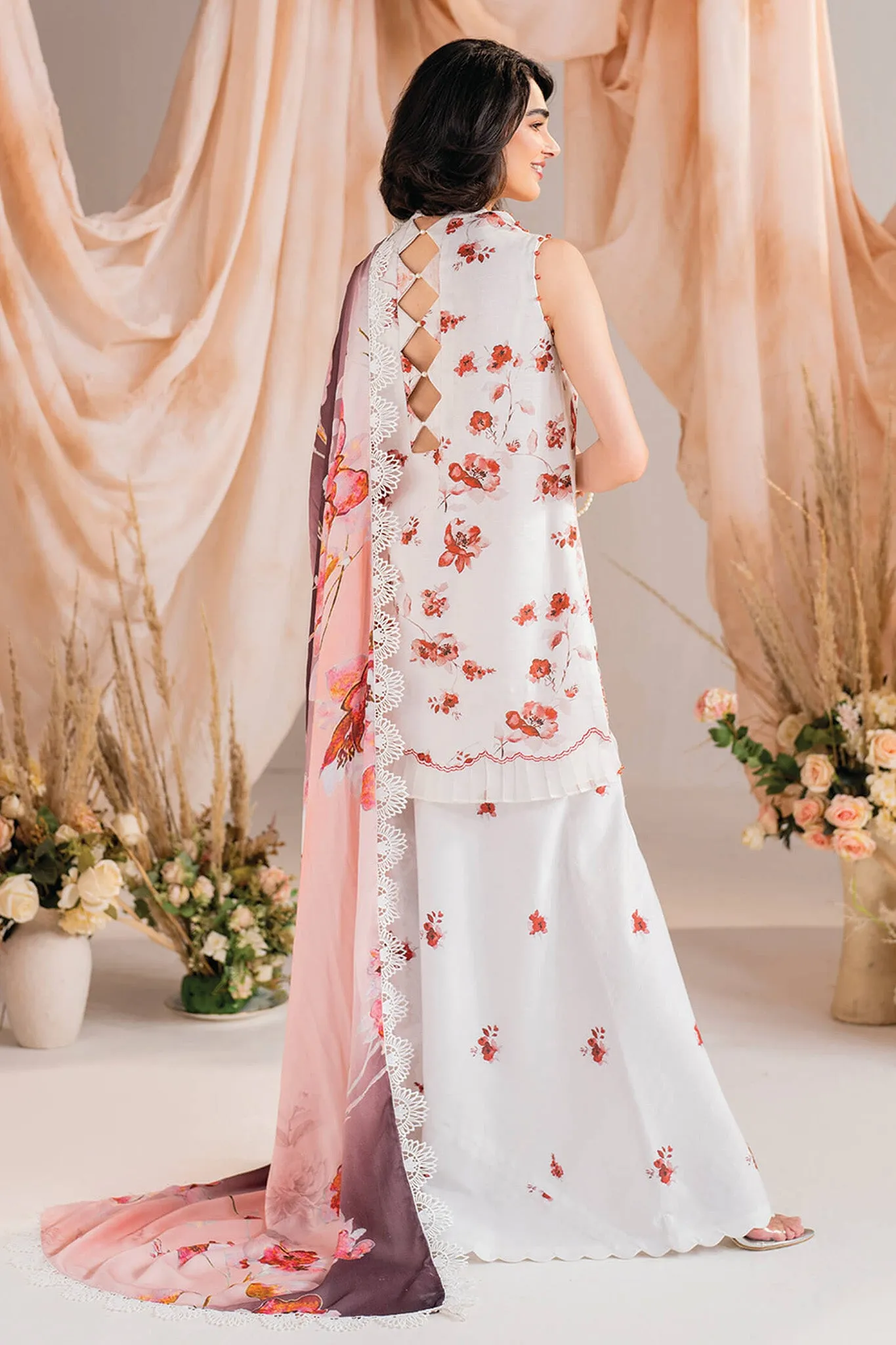 Meraki By Asifa Nabeel Unstitched 3 Piece Winter Vol-01 Collection'2024-MW-15-Embroider