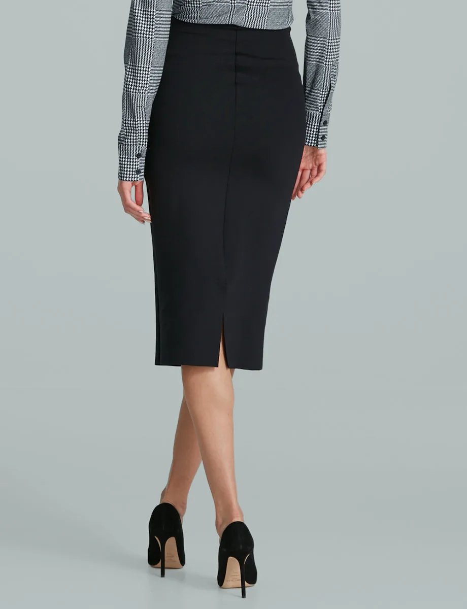 Neoprene CEO Midi Skirt