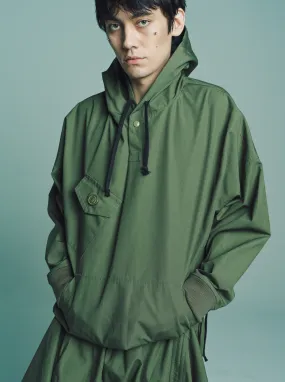 Olive Cargo Hoodie