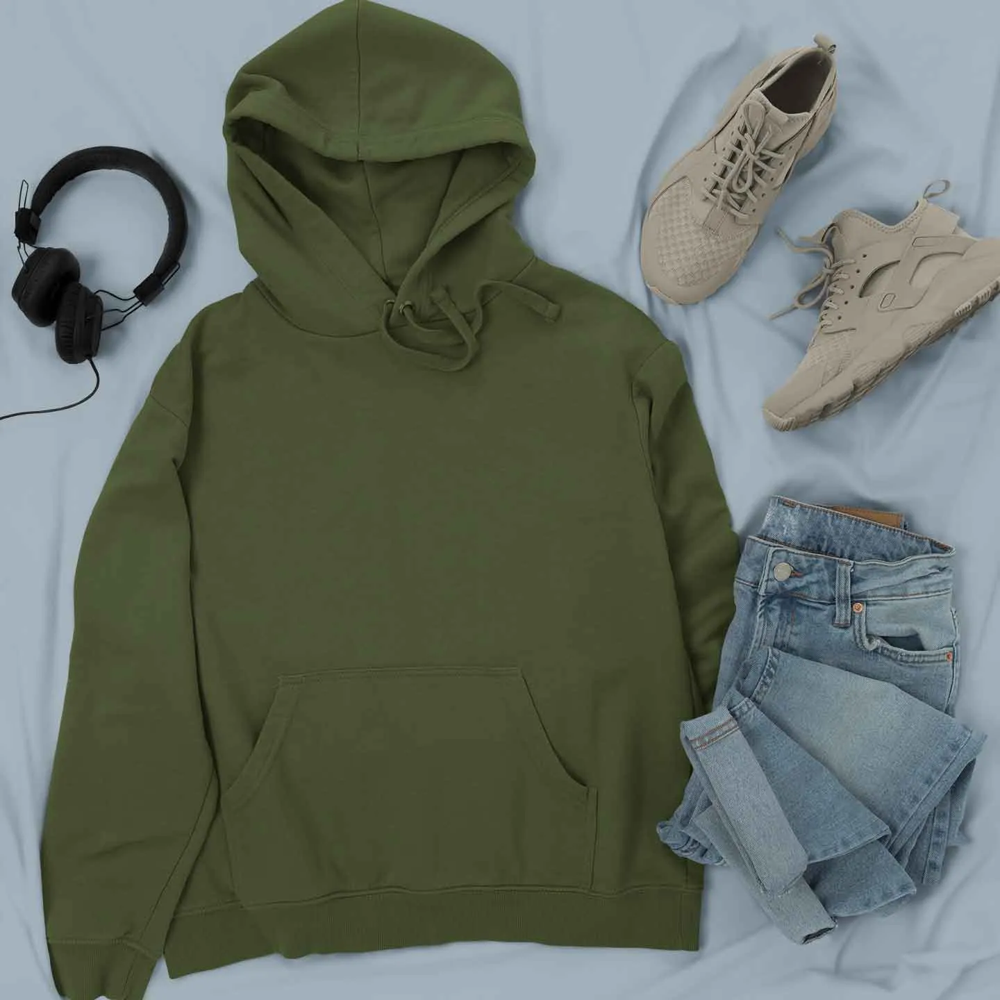 Olive Green Hoodie