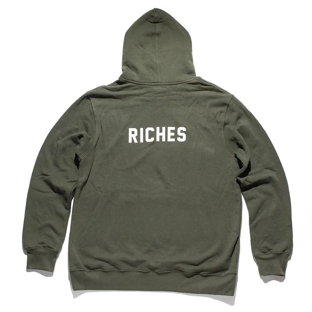 Olive Hoodie - Logo