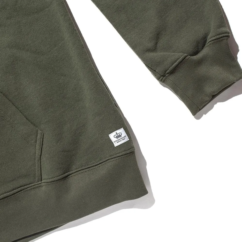Olive Hoodie - Logo